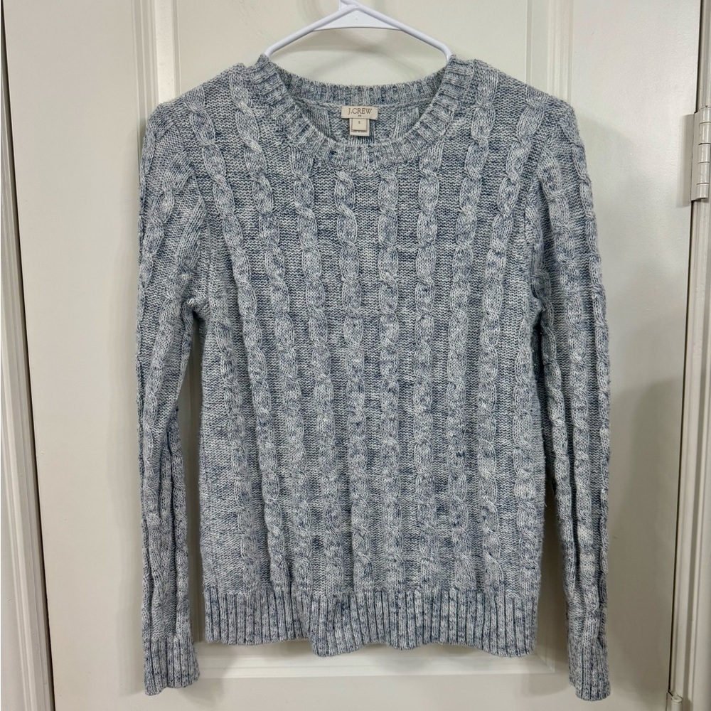 J. Crew Heathered Knit Sweater
